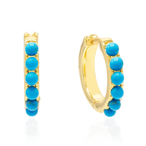 GOLD/TURQUOISE HUGGIES