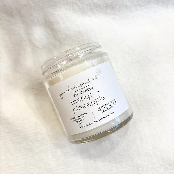 MANGO + PINEAPPLE 3OZ CANDLE