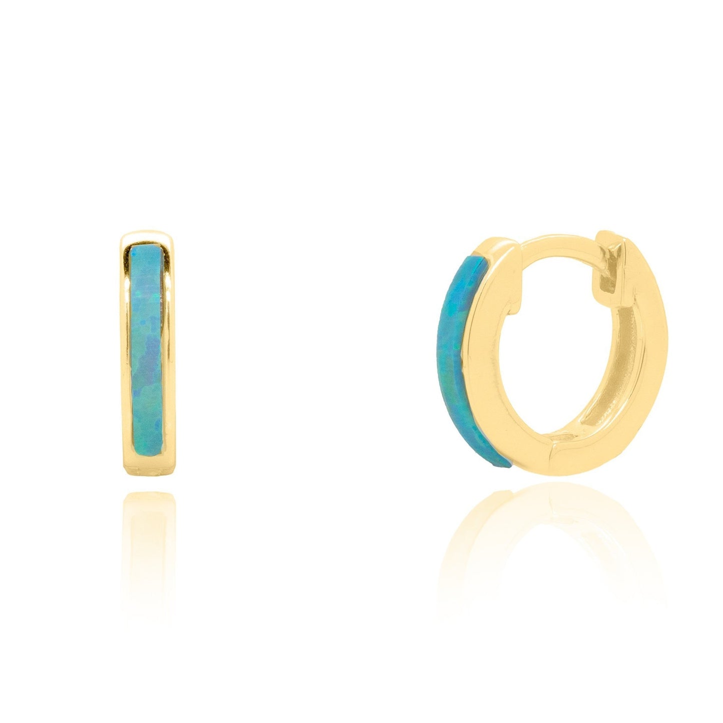 GOLD/BLUE OPAL HUGGIES