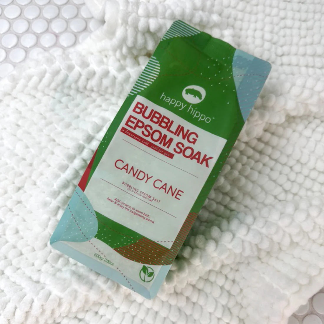 CANDY CANE BUBBLING EPSOM SOAK