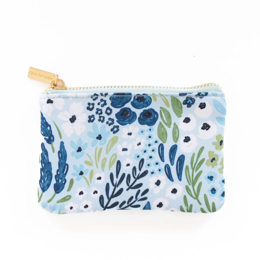 EB FLORAL COIN POUCH
