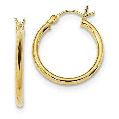 30MM GOLD HOOPS