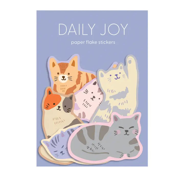 CATS FLAKE STICKERS