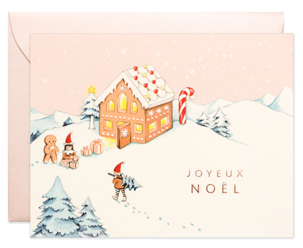 GINGERBREAD NOEL CARD