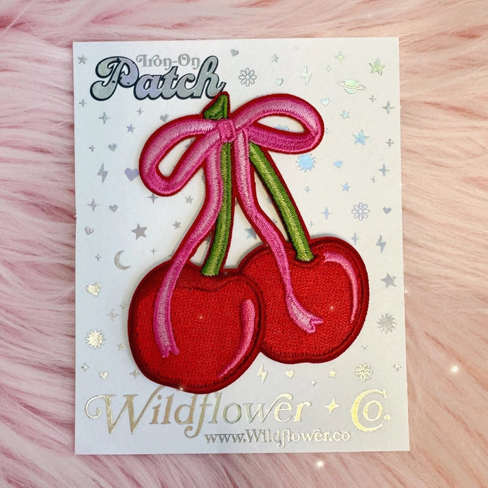 CHERRY W/ BOW PATCH