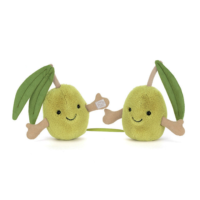 JELLYCAT AMUSEABLES PAIR OF OLIVES