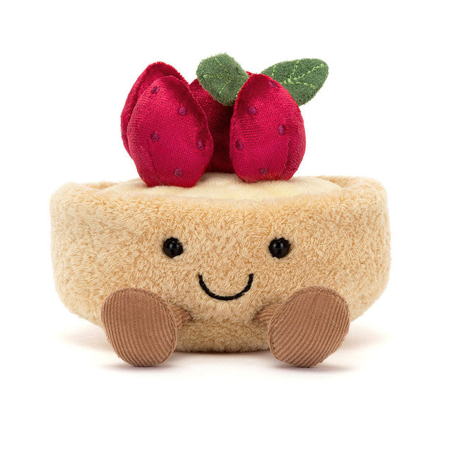 JELLYCAT FLEURETTE TARTE AUX FRAISES