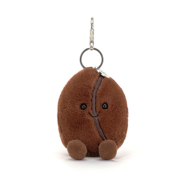 JELLYCAT AMUSEABLES COFFEE BEAN BAG CHARM