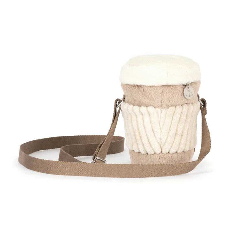 AMUSEABLES PERKLE COFFEE SHOULDER BAG