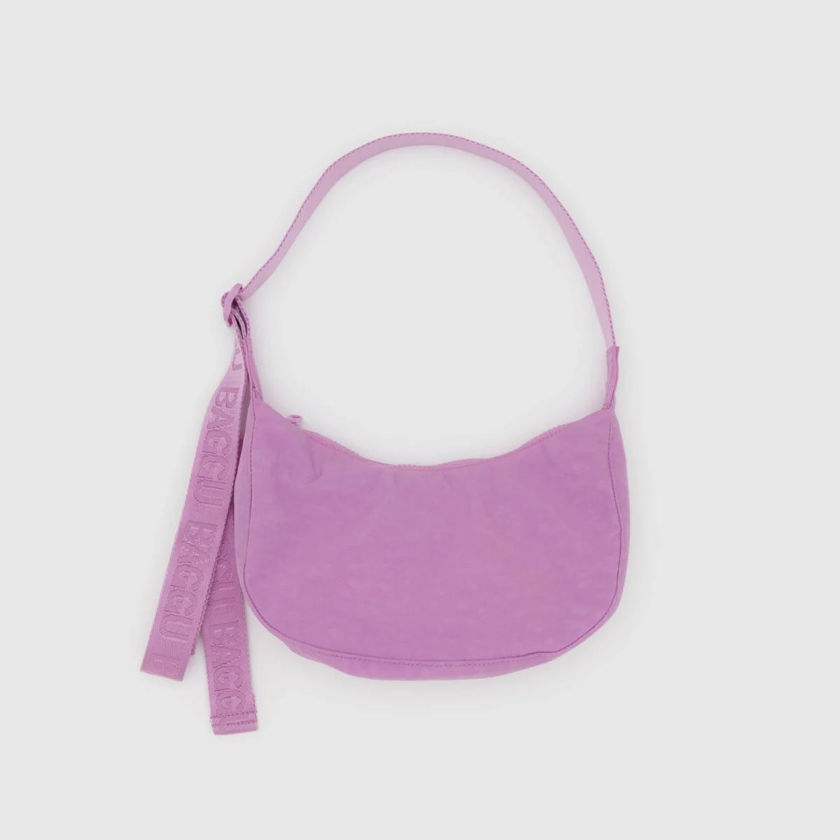 PEONY SMALL NYLON CRESCENT BAG