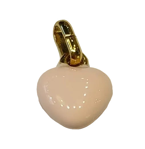 PINK PUFF HEART CHARM