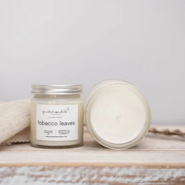 TOBACCO LEAVES 3OZ CANDLE
