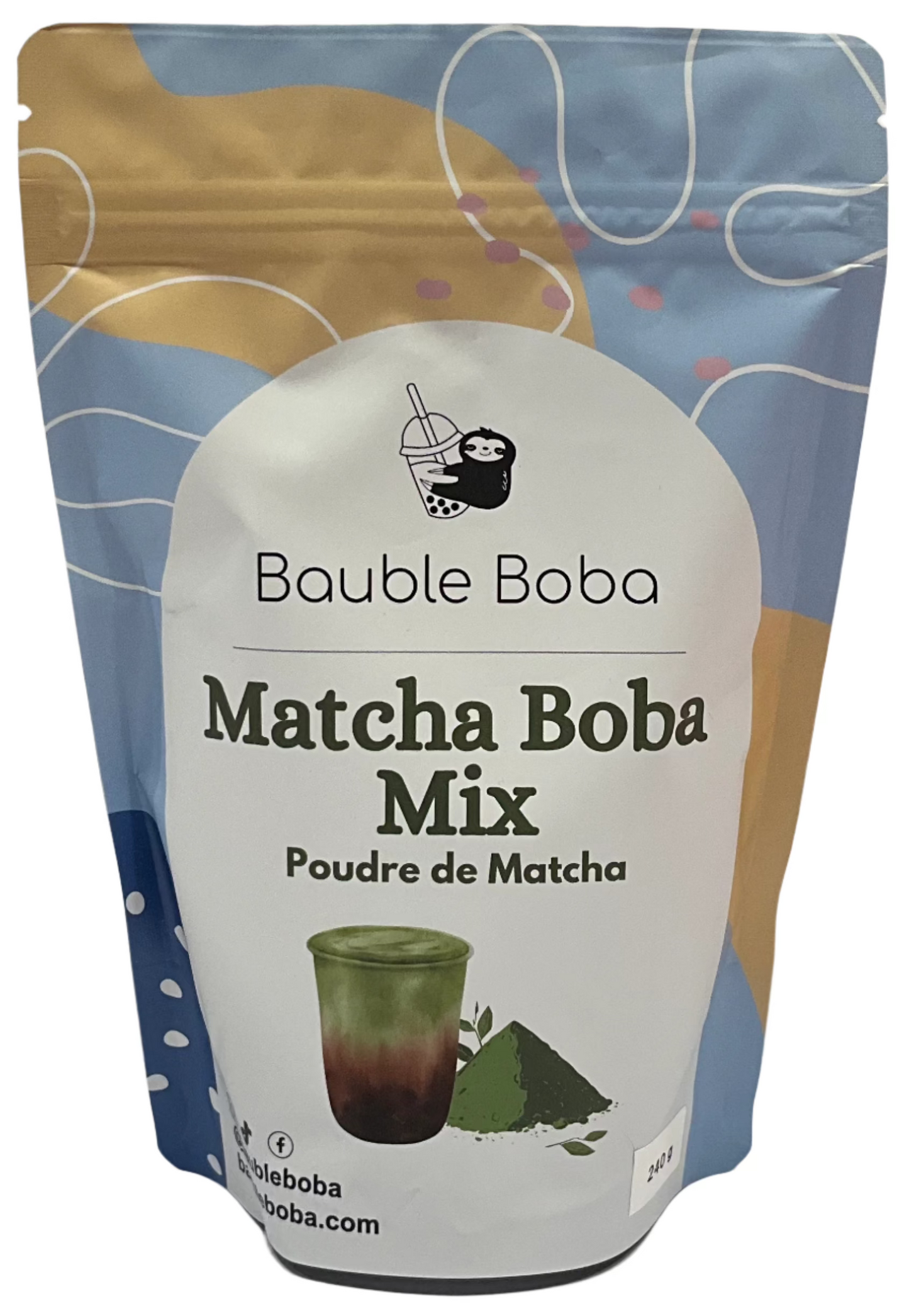 MATCHA BUBBLE TEA MIX