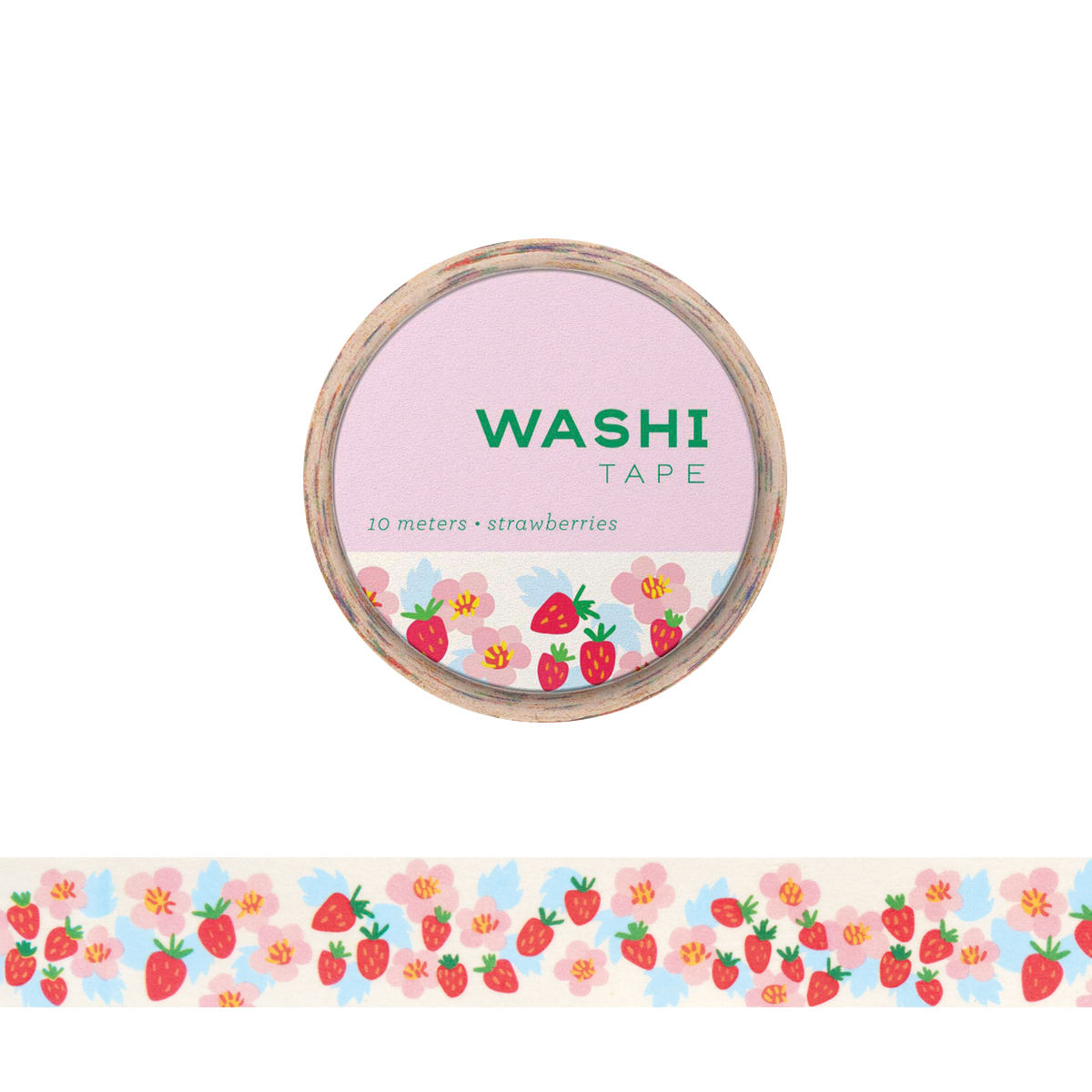 STRAWBERRIES WASHI TAPE