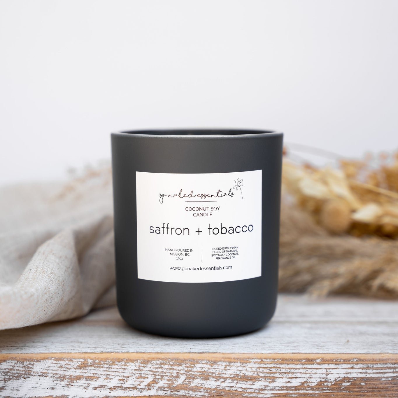 SAFFRON TOBACCO 13OZ CANDLE