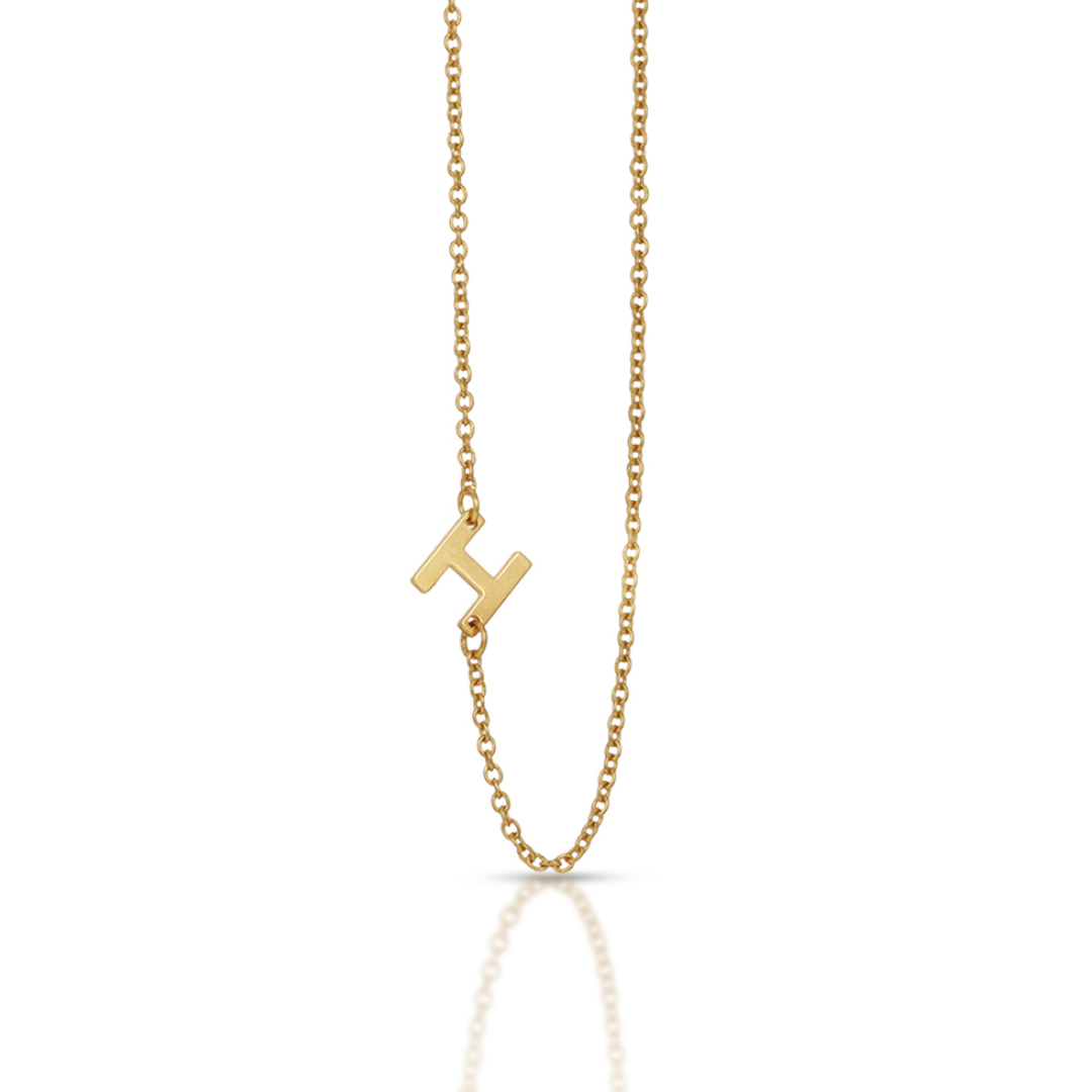 H LETTER NECKLACE