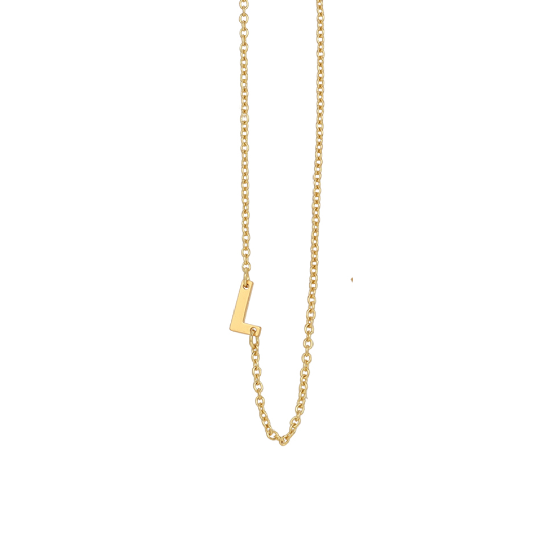 L LETTER NECKLACE
