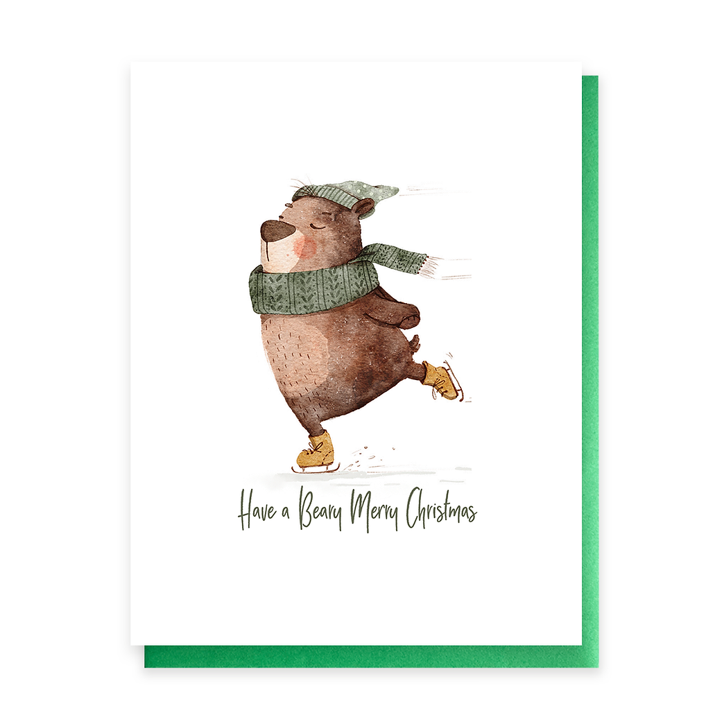BEARY MERRY CARD