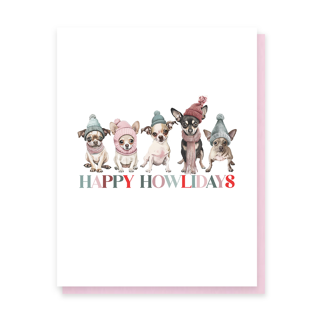 HAPPY HOWLIDAYS CARD