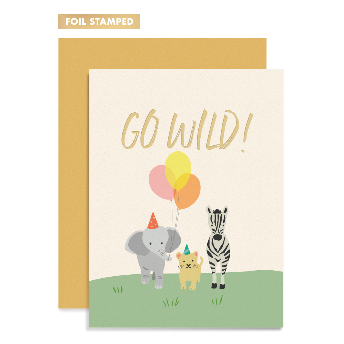 SAFARI GREETING CARD