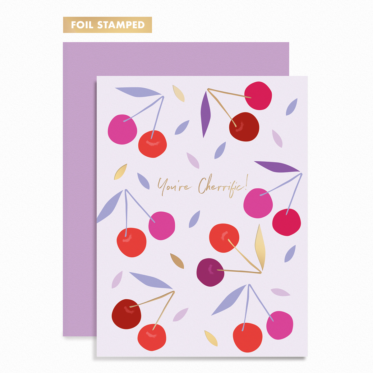 YOU'RE CHERRIFIC GREETING CARD