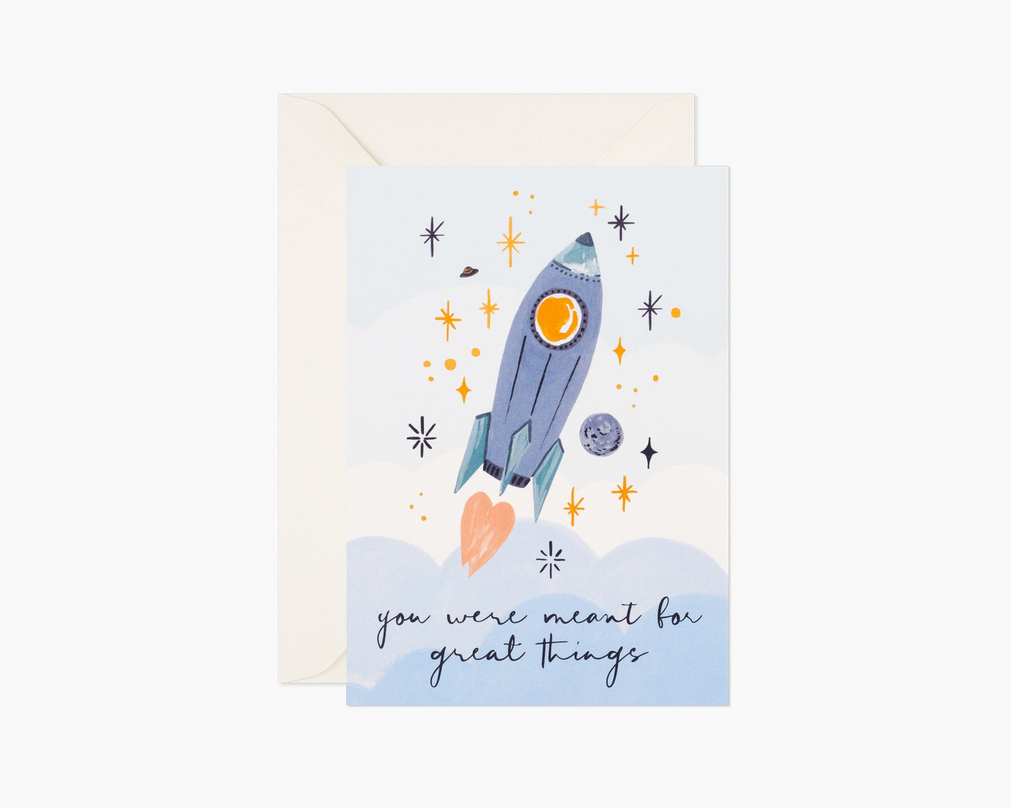 ROCKET ENCOURAGEMENT CARD