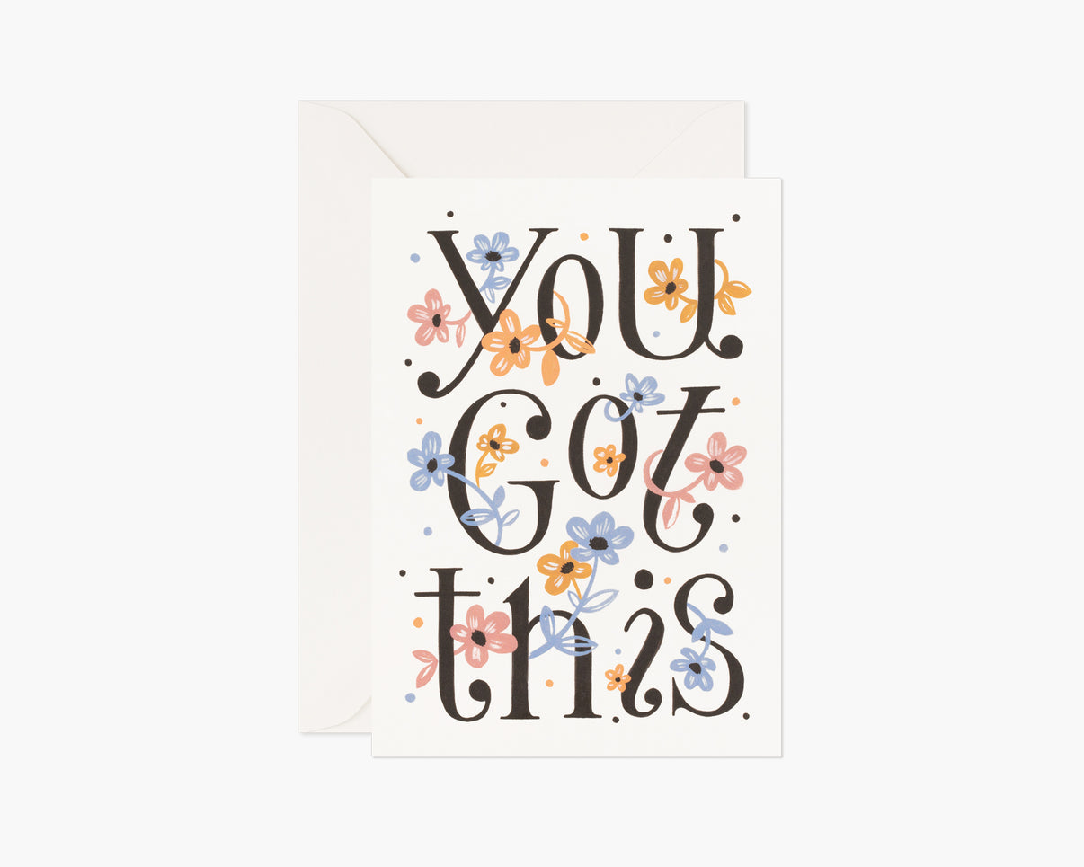 YOU GOT THIS ENCOURAGEMENT CARD