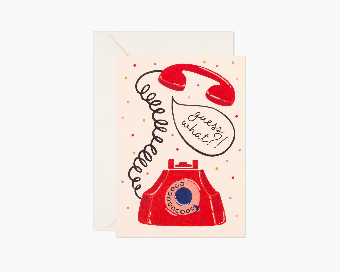 TELEPHONE GREETING CARD