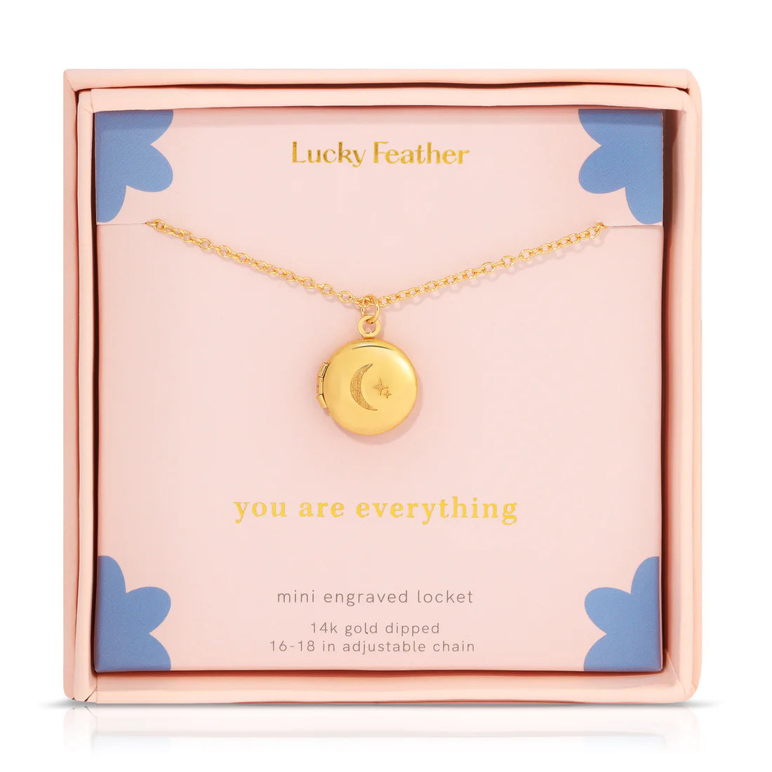 MINI STAR & MOON LOCKET