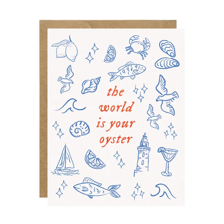 THE WORLD IS YOUR OYSTER CARD
