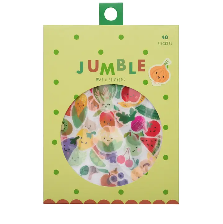 VEGGIE JUMBLE STICKERS