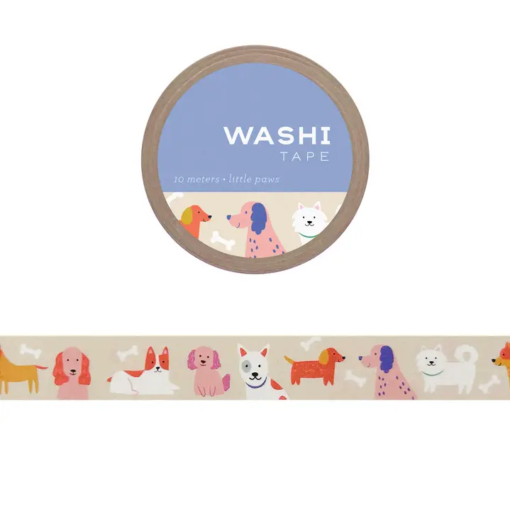 LITTLE PAWS WASHI TAPE