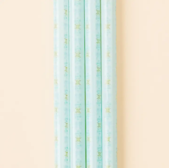 STRAW SET - FANCY BLUE