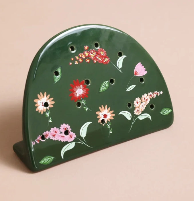 FOREST GREEN EARRING HOLDER