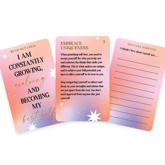 SELF-LOVE AFFIRMATION CARDS