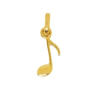 SINGLE MUSIC NOTE CHARM