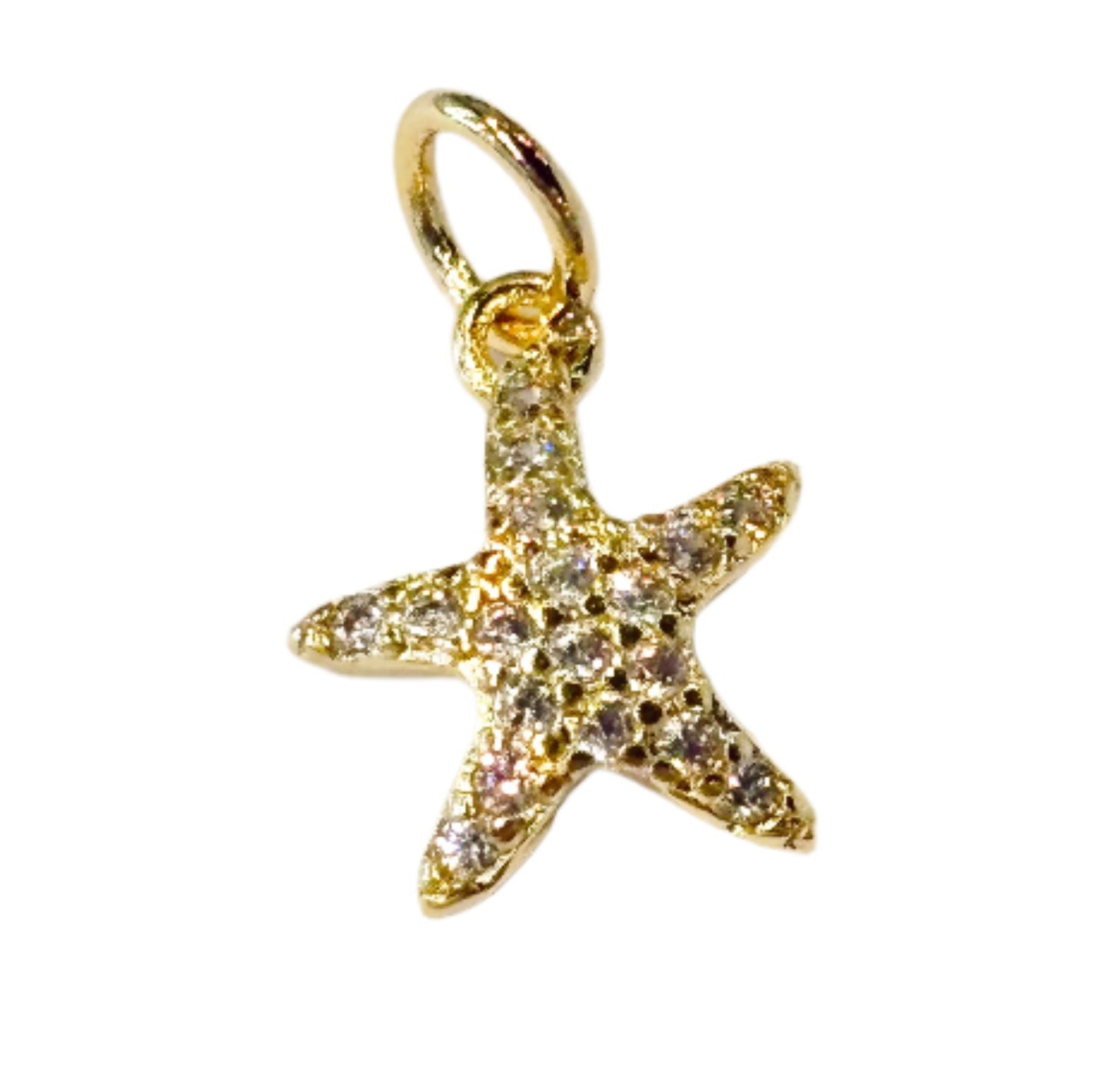 GOLD STARFISH CHARM