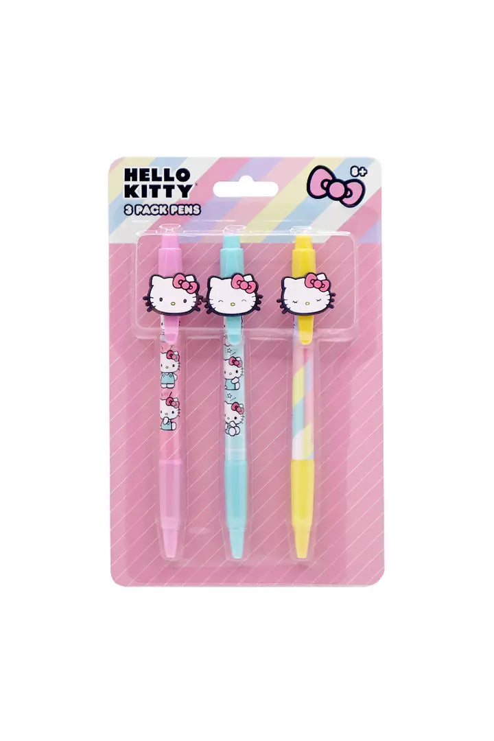HELLO KITTY 3 PEN SET