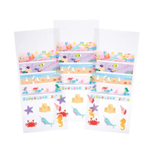 OCEAN WASHI STICKERS