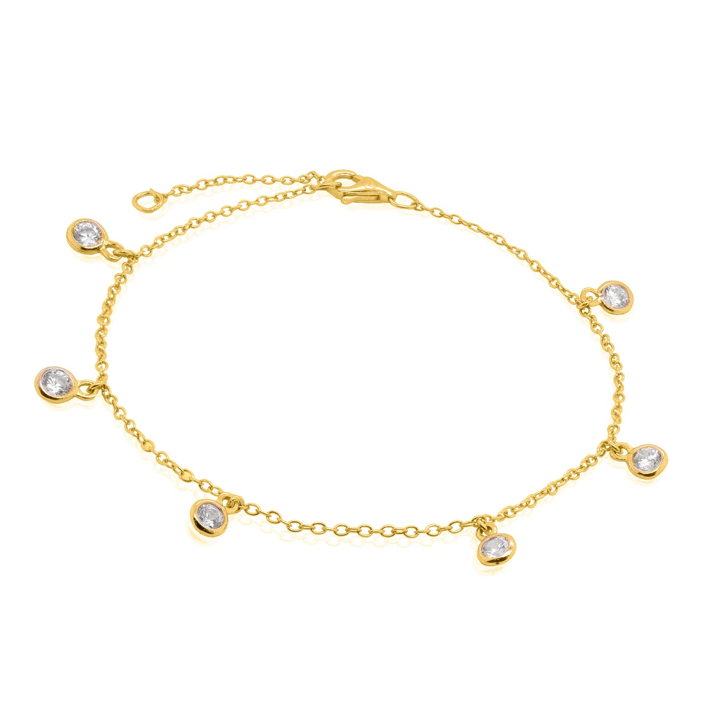 GOLD CRYSTAL BRACELET