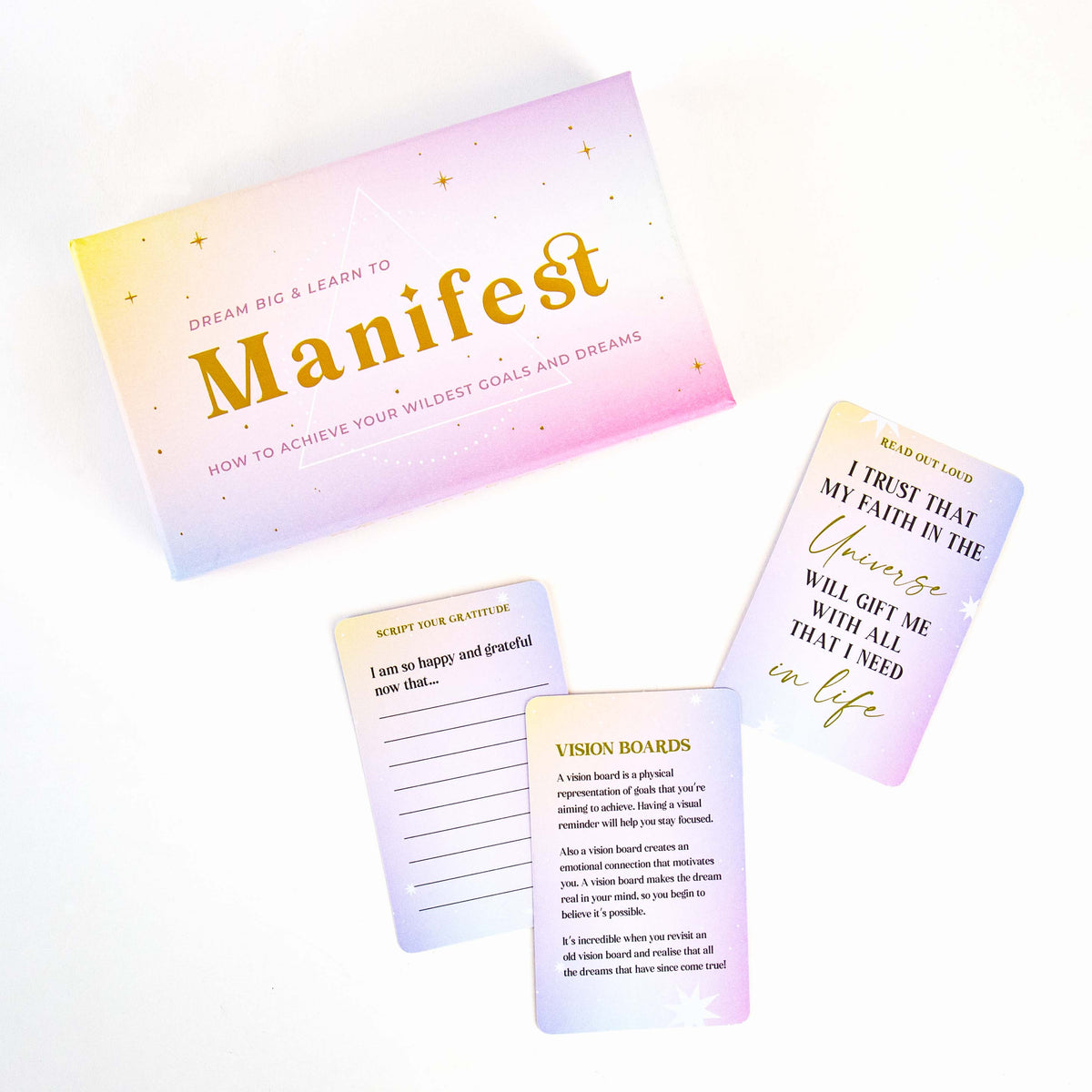 MANIFEST CARDS