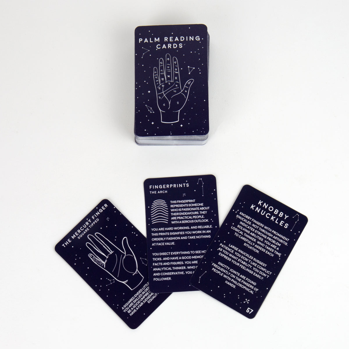 PALM READING CARDS