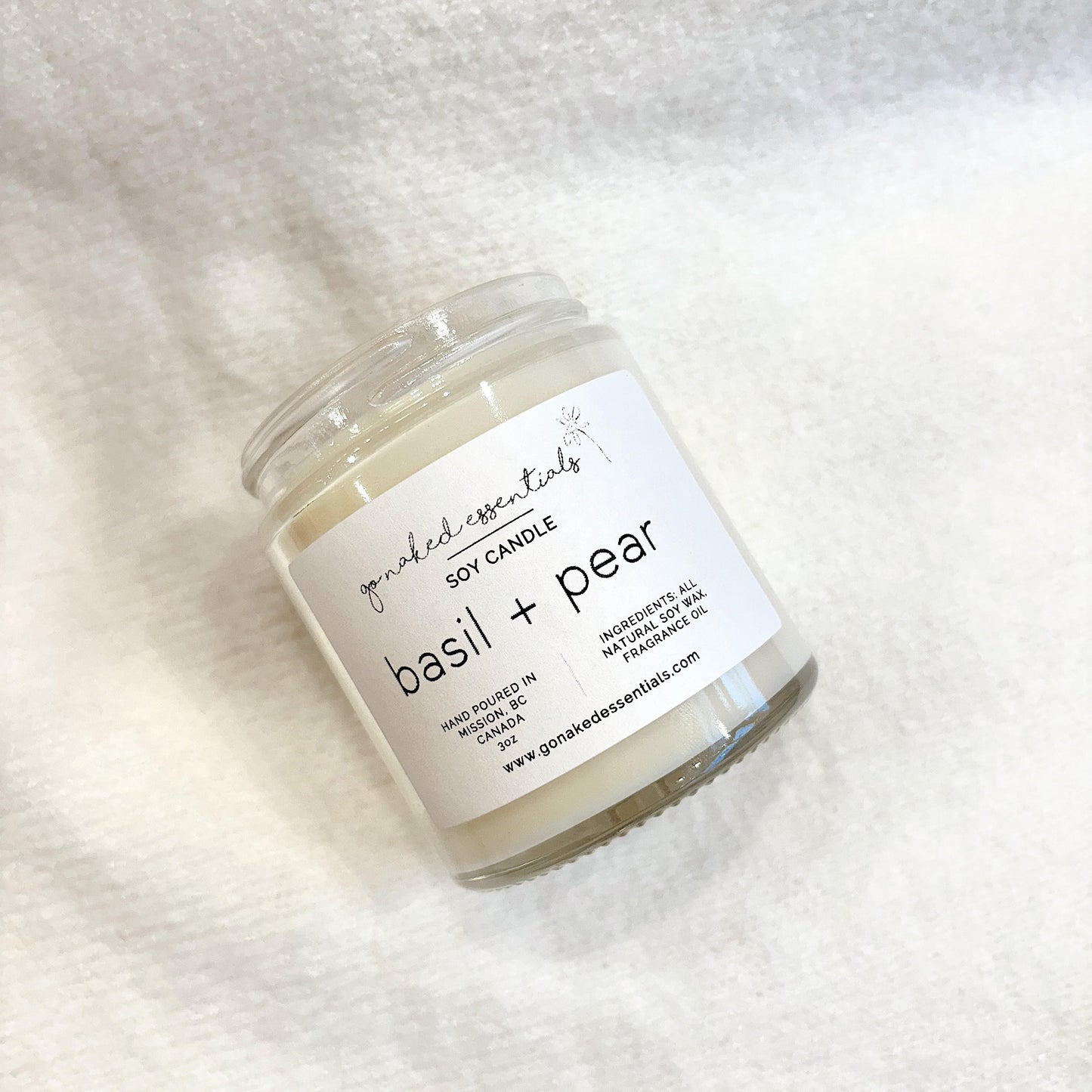 BASIL + PEAR CANDLE