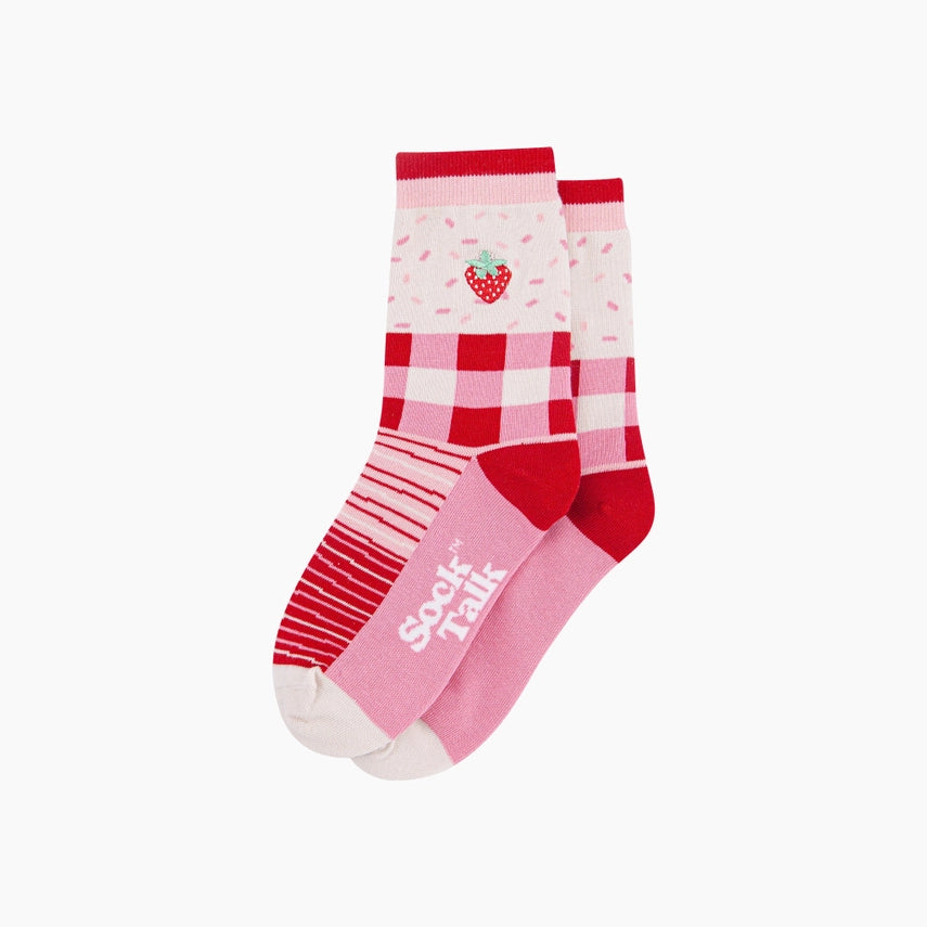 SOCK TALK CREW SOCKS
