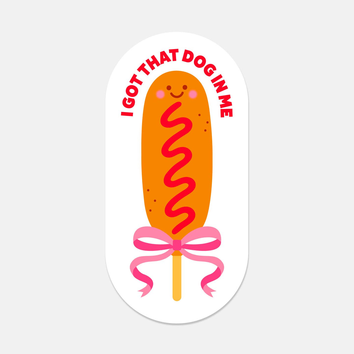 CORNDOG STICKER