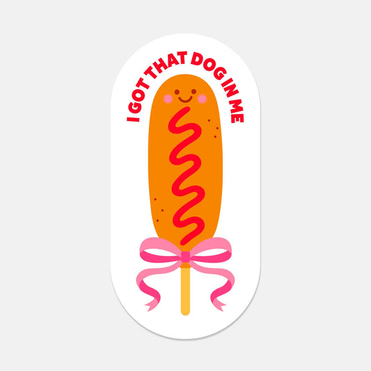 CORNDOG STICKER