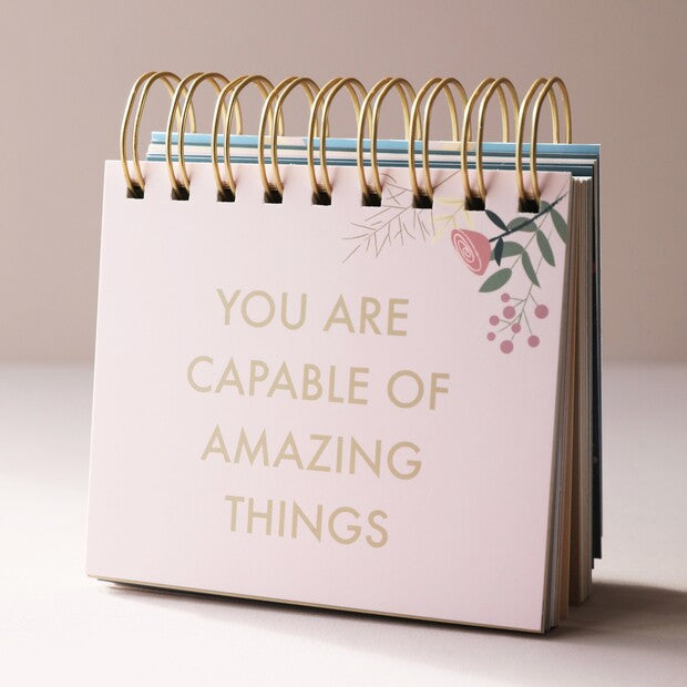 FLORAL WEEKLY POSITIVITY FLIP CHART