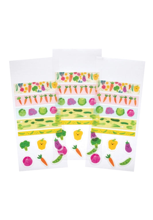 VEGETABLE PATCH WASHI STICKERS