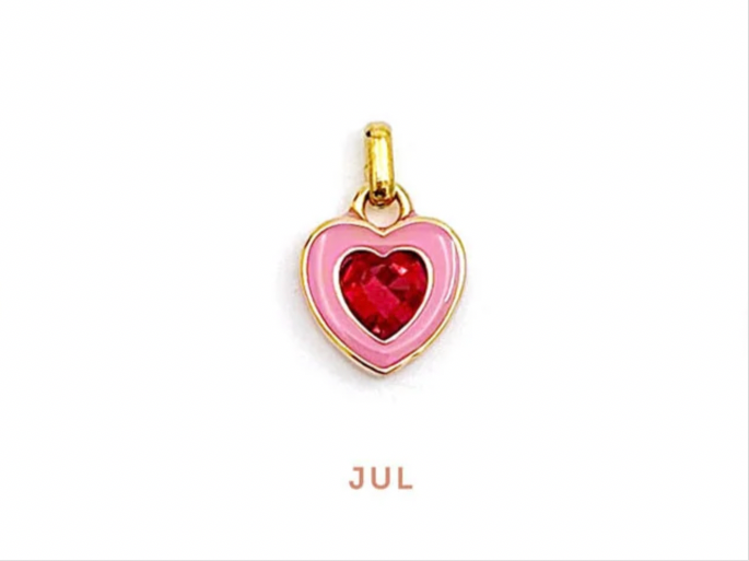 JULY ENAMEL CHARM