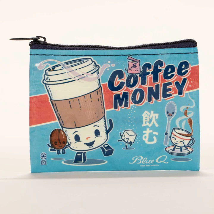 BLUE Q COIN PURSE